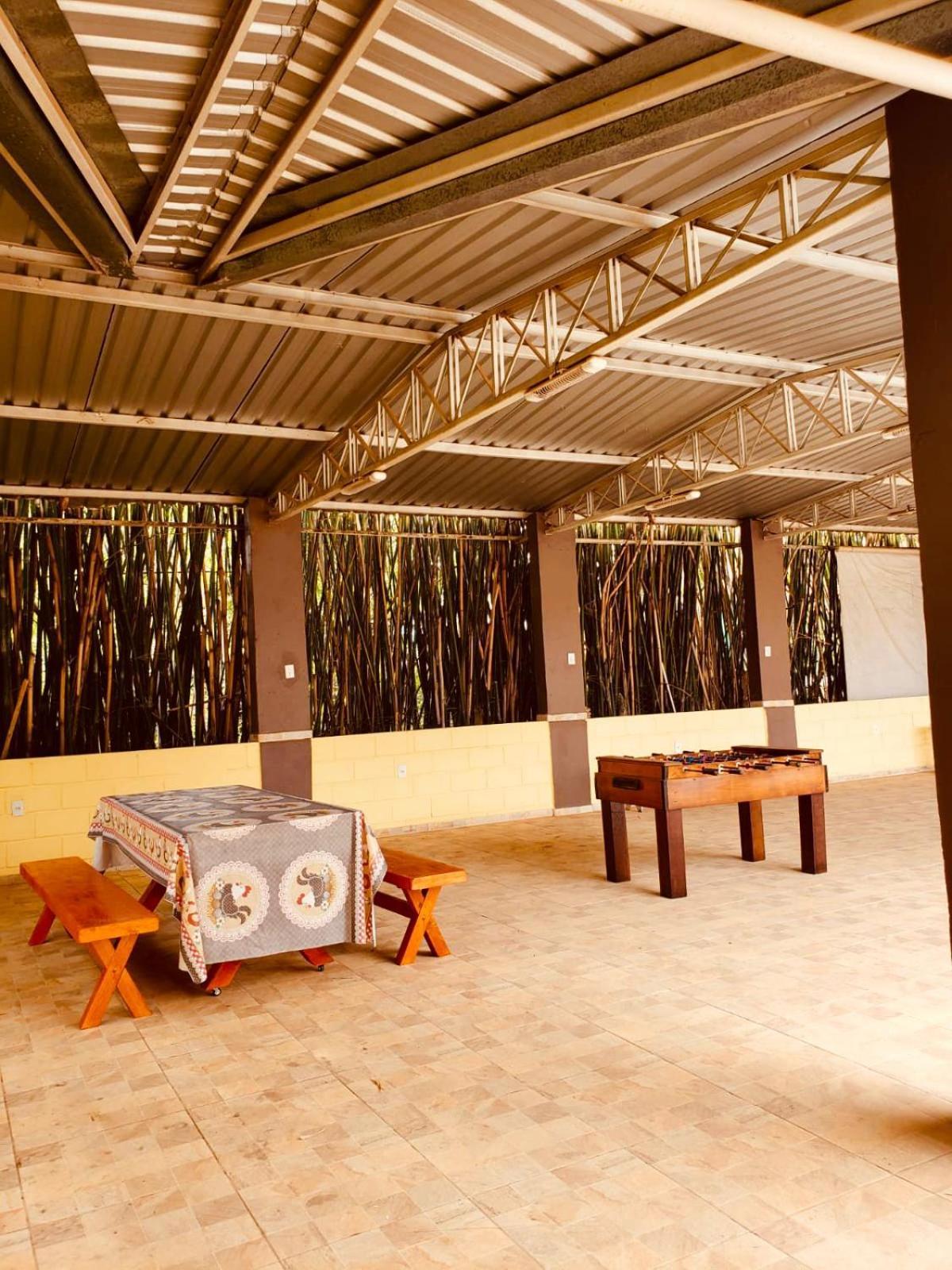 Chacara Charmosa Com Piscina, Campo De Futebol Villa กวาราชินเกตา ภายนอก รูปภาพ